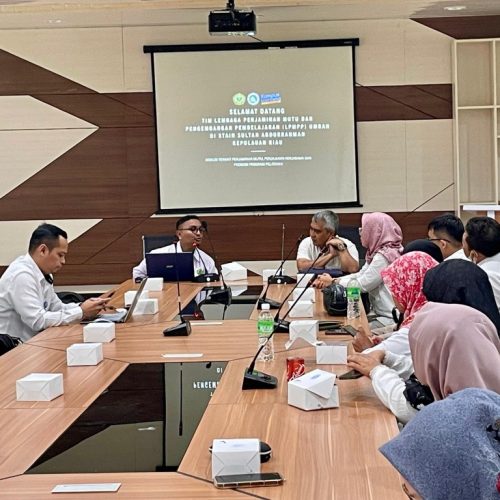 LPMPP UMRAH Perkuat Kolaborasi dengan STAIN Sultan Abdurrahman dalam Penjaminan Mutu Pendidikan